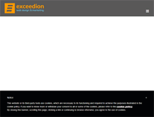 Tablet Screenshot of exceedion.com